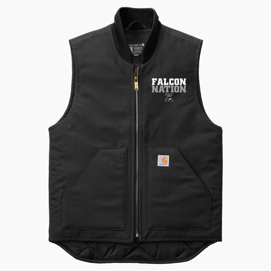 Xavier Falcons Carhartt Men's Duck Vest