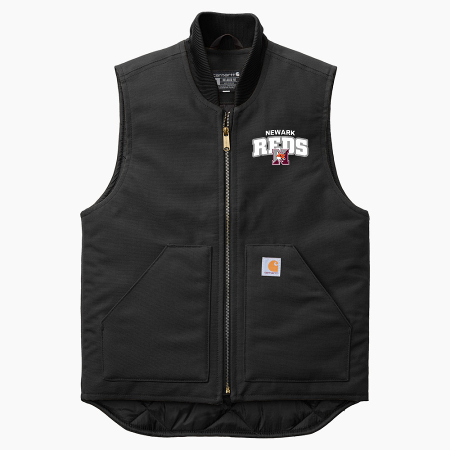 NEWARK HIGH SCHOOL REDS Carhartt Men's Duck Vest