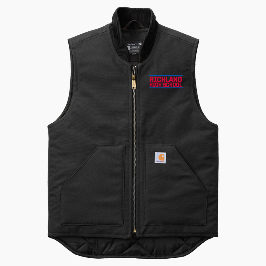 RICHLAND HIGH SCHOOL RAMS <span class="pdp-name-mascot">RICHLAND RAMS</span> Carhartt Men's Duck Vest
