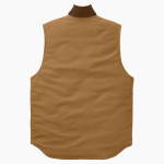 Park City Miners Carhartt Men's Duck Vest Back Thumbnail