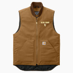 St. FRANCIS HIGH SCHOOL GOLDEN KNIGHTS <span class="pdp-name-mascot">SAINT FRANCIS GOLDEN KNIGHTS</span> Carhartt Men's Duck Vest Front Thumbnail