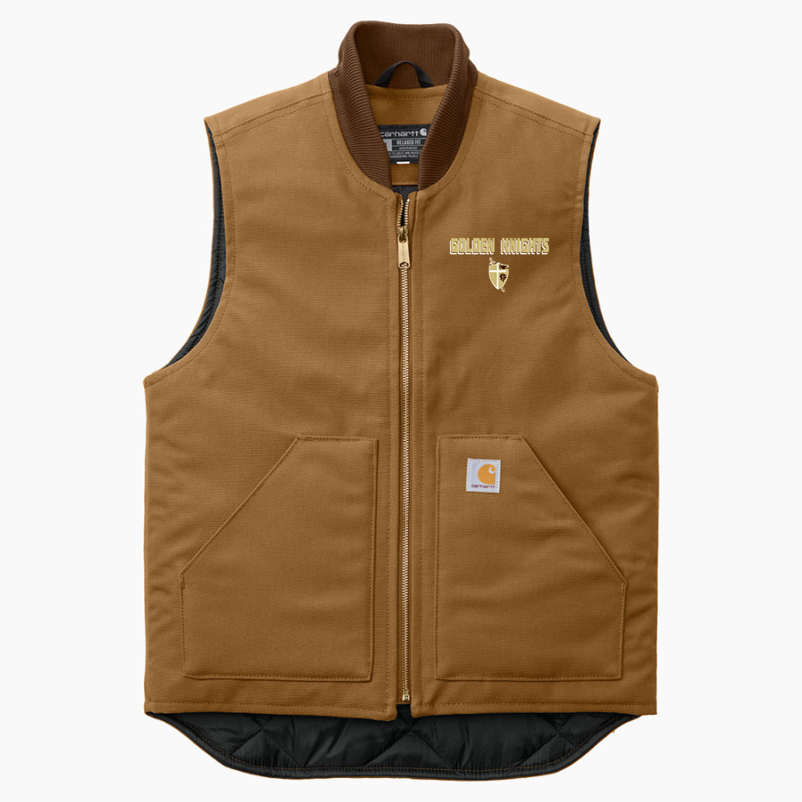 St. FRANCIS HIGH SCHOOL GOLDEN KNIGHTS <span class="pdp-name-mascot">SAINT FRANCIS GOLDEN KNIGHTS</span> Carhartt Men's Duck Vest