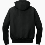 Irondequoit Eagles Carhartt Men's Quilted-Flannel-Lined Duck Active Jacket Back Thumbnail