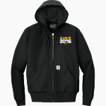 East Tennessee State University Buccaneers <span class="pdp-name-mascot">ETSU Buccaneers</span> Carhartt Men's Quilted-Flannel-Lined Duck Active Jacket Front Thumbnail