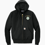 LEGACY CHRISTIAN WARRIORS Carhartt Men's Quilted-Flannel-Lined Duck Active Jacket Front Thumbnail