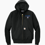 Johnson Atom Smashers <span class="pdp-name-mascot">Sol C. Johnson Atom Smashers</span> Carhartt Men's Quilted-Flannel-Lined Duck Active Jacket Front Thumbnail