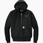 RITCHIE COUNTY HIGH SCHOOL REBELS <span class="pdp-name-mascot">RITCHIE COUNTY REBELS</span> Carhartt Men's Quilted-Flannel-Lined Duck Active Jacket Front Thumbnail