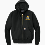 Mary Baldwin Fighting Squirrels <span class="pdp-name-mascot">Mary Baldwin Fighting Squirrels</span> Carhartt Men's Quilted-Flannel-Lined Duck Active Jacket Front Thumbnail