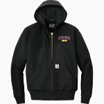 Ariton Purple Cats <span class="pdp-name-mascot">Ariton Purple Cats</span> Carhartt Men's Quilted-Flannel-Lined Duck Active Jacket Front Thumbnail