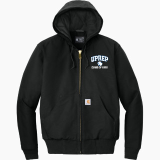 Carhartt Men's Quilted-Flannel-Lined Duck Active Jacket