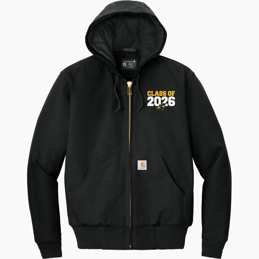 East Tennessee State University Buccaneers <span class="pdp-name-mascot">ETSU Buccaneers</span> Carhartt Men's Quilted-Flannel-Lined Duck Active Jacket