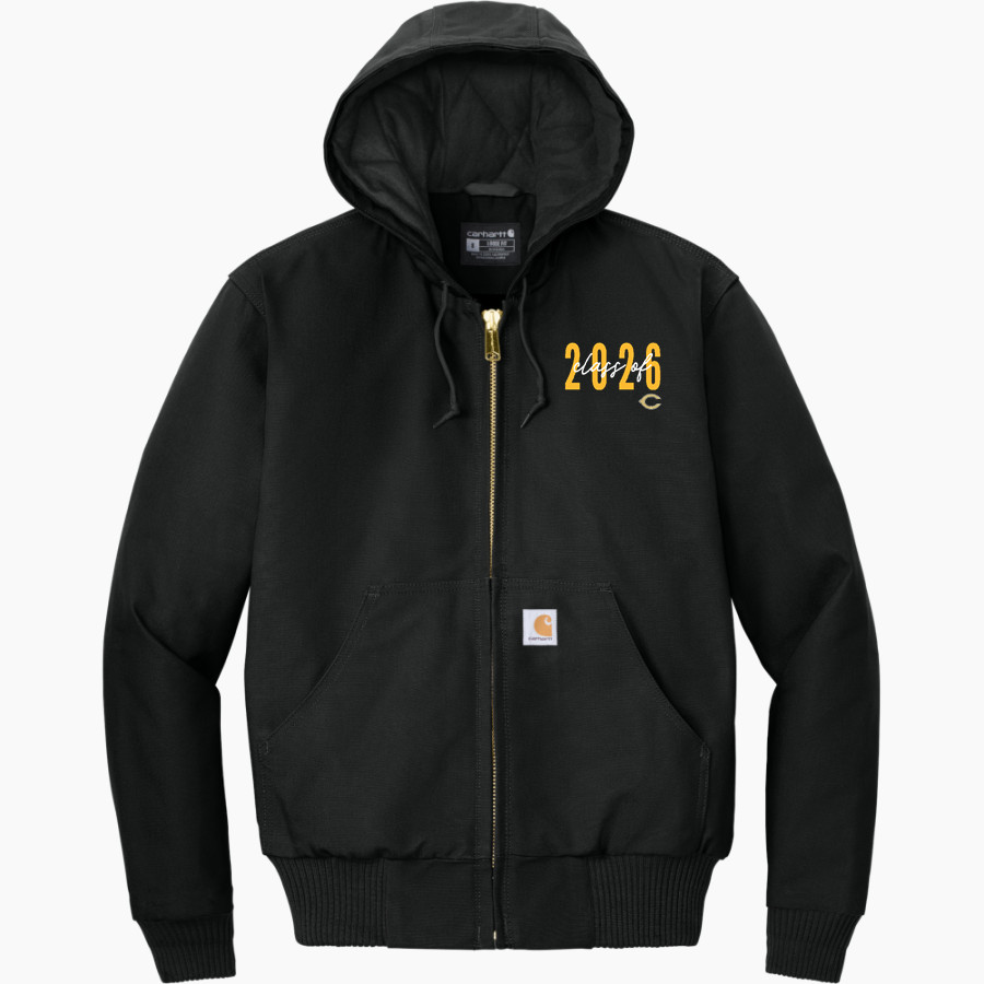 CIBOLA HIGH SCHOOL RAIDERS <span class="pdp-name-mascot">CIBOLA RAIDERS</span> Carhartt Men's Quilted-Flannel-Lined Duck Active Jacket