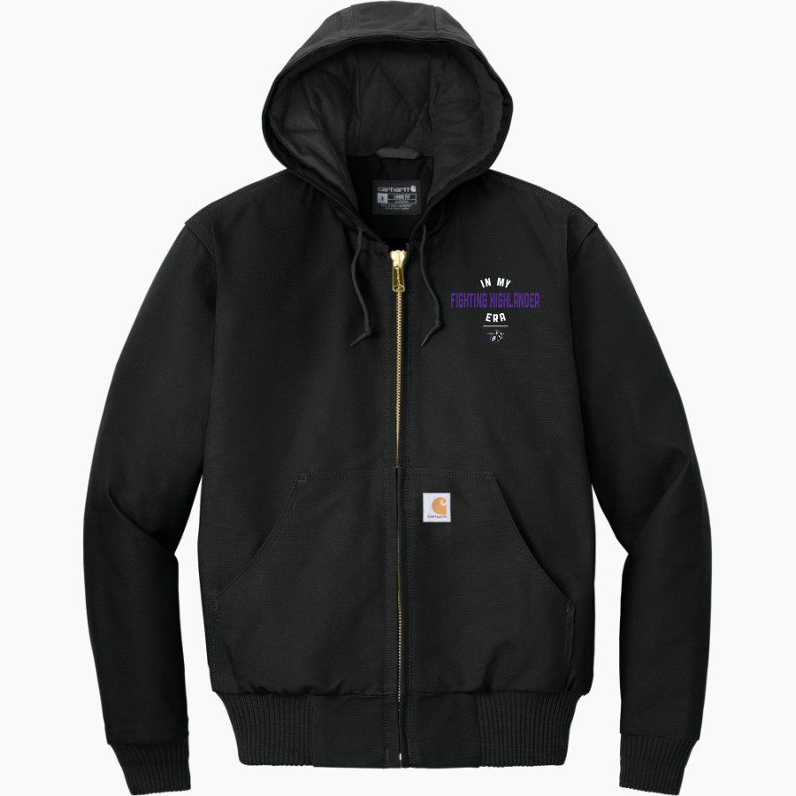 Baldwin High School Fighting Highlanders <span class="pdp-name-mascot">Baldwin Fighting Highlanders</span> Carhartt Men's Quilted-Flannel-Lined Duck Active Jacket