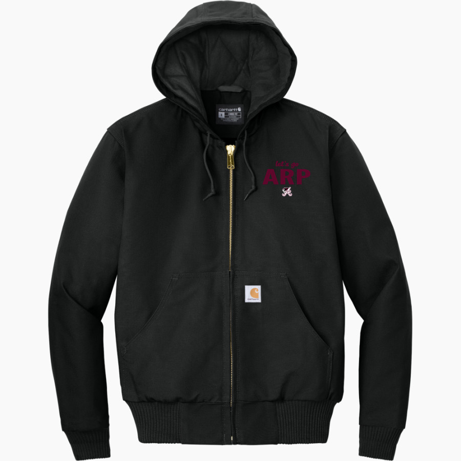 ARP HIGH SCHOOL TIGERS <span class="pdp-name-mascot">ARP TIGERS</span> Carhartt Men's Quilted-Flannel-Lined Duck Active Jacket