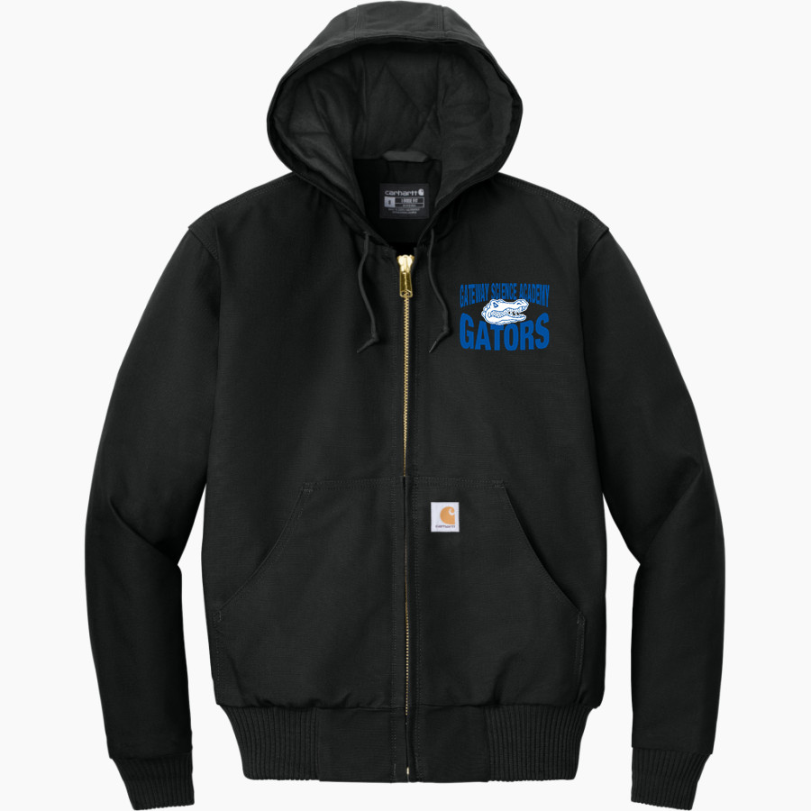 GATEWAY SCIENCE ACADEMY GATORS <span class="pdp-name-mascot">GATEWAY SCIENCE ACADEMY GATORS</span> Carhartt Men's Quilted-Flannel-Lined Duck Active Jacket