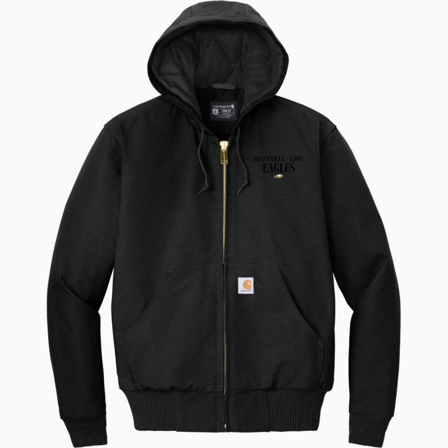 BRUCEVILLE-EDDY HIGH SCHOOL EAGLES <span class="pdp-name-mascot">BRUCEVILLE - EDDY EAGLES</span> Carhartt Men's Quilted-Flannel-Lined Duck Active Jacket