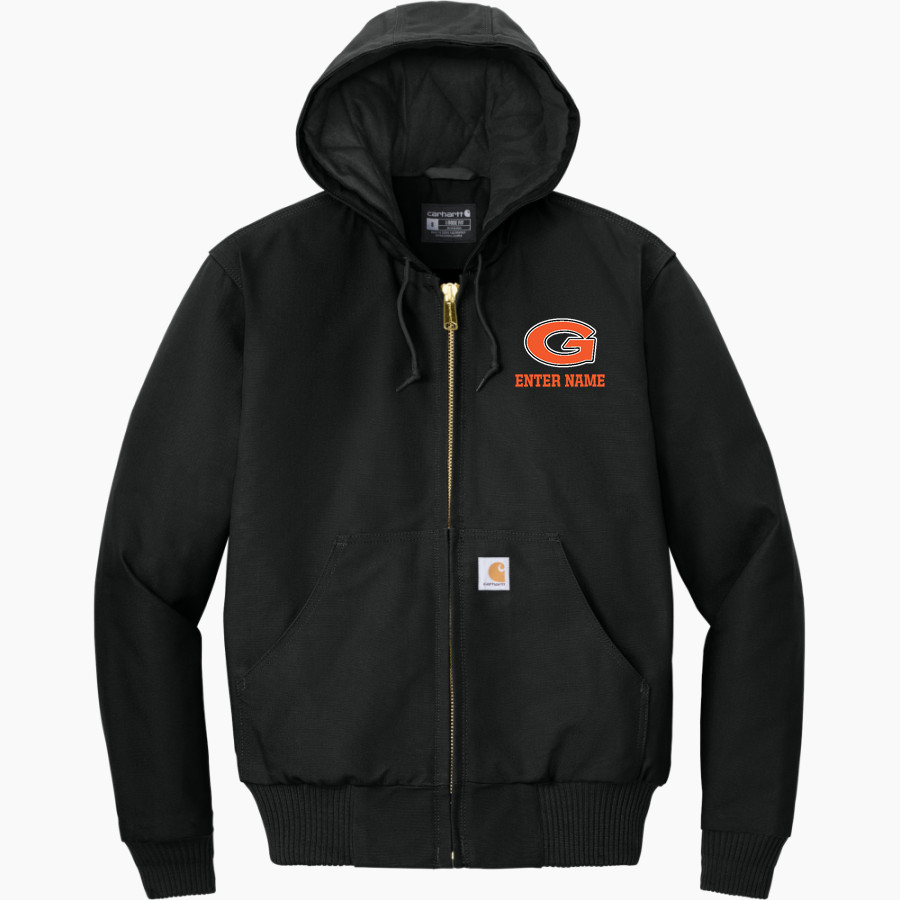 Gary Bobcats <span class="pdp-name-mascot">Gary Bobcats</span> Carhartt Men's Quilted-Flannel-Lined Duck Active Jacket
