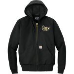 MAHANOY AREA JR./SR. HIGH SCHOOL GOLDEN BEARS <span class="pdp-name-mascot">MAHANOY JUNIOR SENIOR GOLDEN BEARS</span> Carhartt Men's Quilted-Flannel-Lined Duck Active Jacket Front Thumbnail
