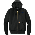East Aurora Blue Devils <span class="pdp-name-mascot">East Aurora Blue Devils</span> Carhartt Men's Quilted-Flannel-Lined Duck Active Jacket Front Thumbnail