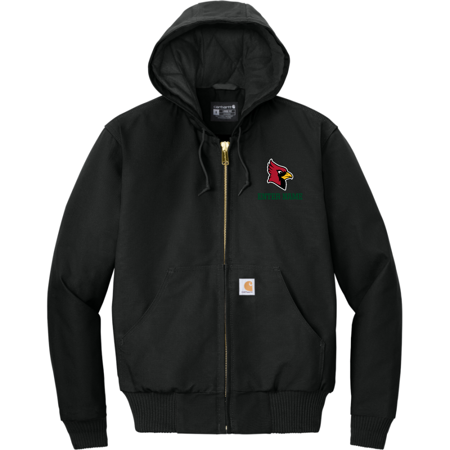 Bishop Guertin Cardinals <span class="pdp-name-mascot">Bishop Guertin Cardinals</span> Carhartt Men's Quilted-Flannel-Lined Duck Active Jacket