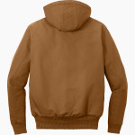 Lake Mary Rams Carhartt Men's Quilted-Flannel-Lined Duck Active Jacket Back Thumbnail