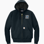 Discovery Dolphins <span class="pdp-name-mascot">Discovery School Dolphins</span> Carhartt Men's Quilted-Flannel-Lined Duck Active Jacket Front Thumbnail