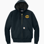 Southlands Christian Eagles <span class="pdp-name-mascot">Southlands Christian Eagles</span> Carhartt Men's Quilted-Flannel-Lined Duck Active Jacket Front Thumbnail