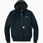 Lava Ridge Gilas <span class="pdp-name-mascot">Lava Ridge Intermediate Gilas</span> Carhartt Men's Quilted-Flannel-Lined Duck Active Jacket Front Thumbnail