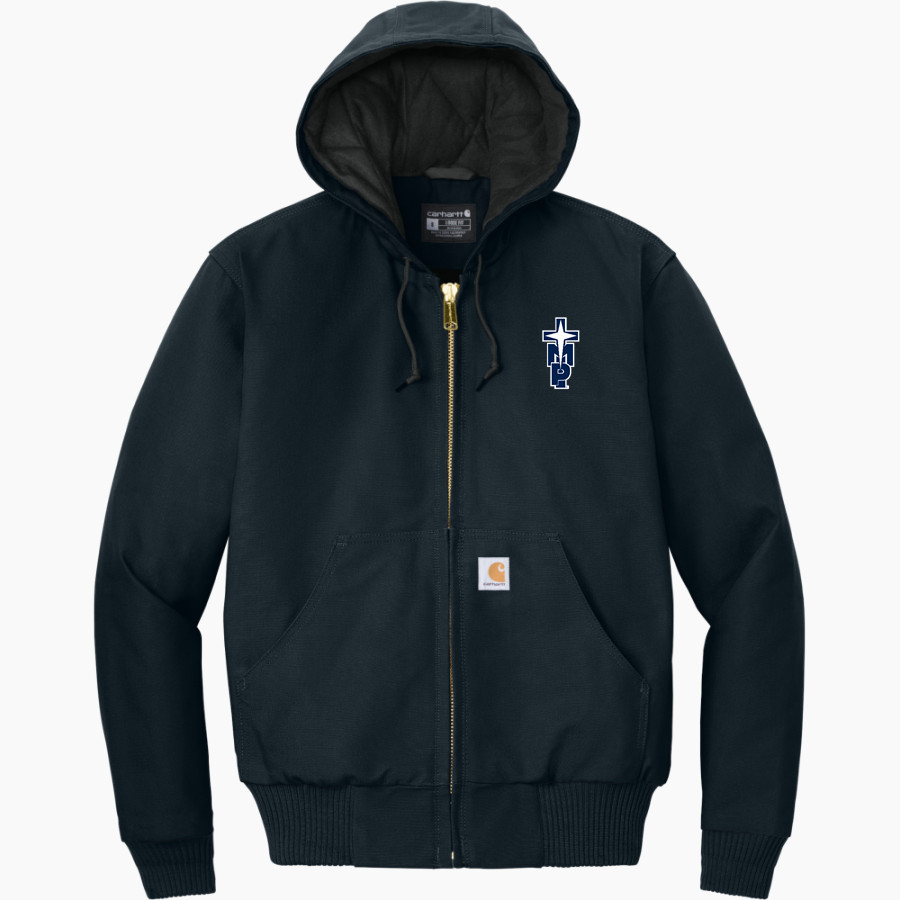 THOMAS MORE PREP-MARIAN HIGH SCHOOL MONARCHS <span class="pdp-name-mascot">THOMAS MORE PREP - MARIAN MONARCHS</span> Carhartt Men's Quilted-Flannel-Lined Duck Active Jacket
