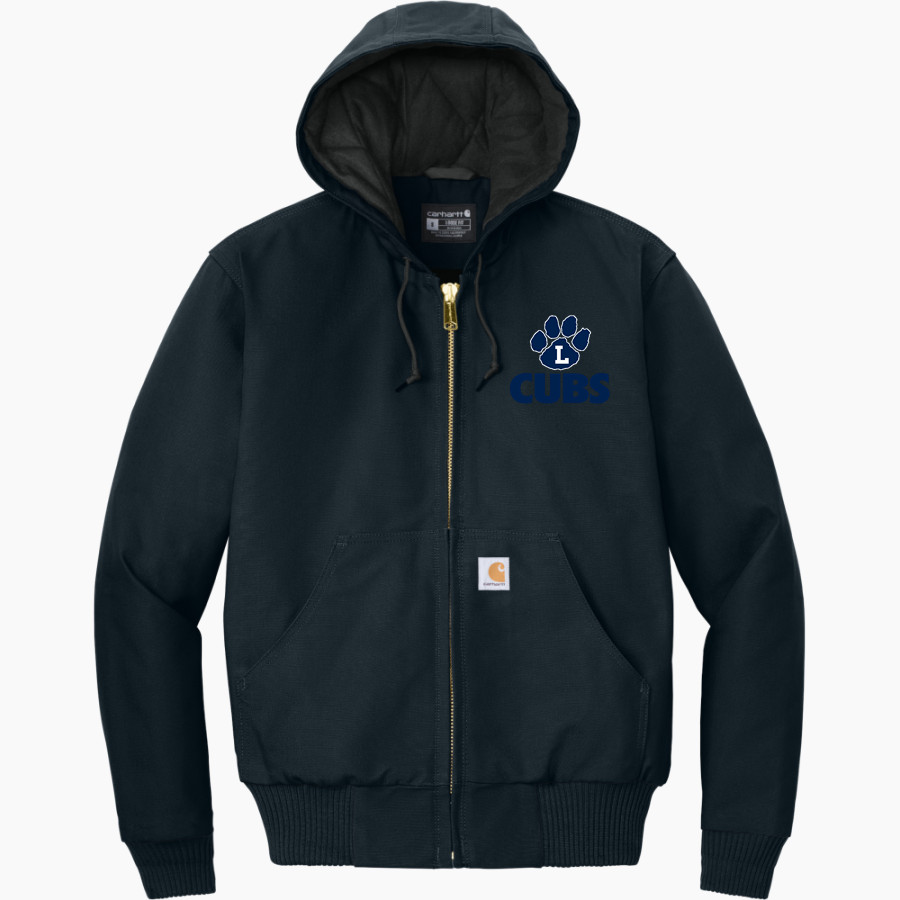 LOYOLA HIGH SCHOOL CUBS <span class="pdp-name-mascot">LOYOLA CUBS</span> Carhartt Men's Quilted-Flannel-Lined Duck Active Jacket
