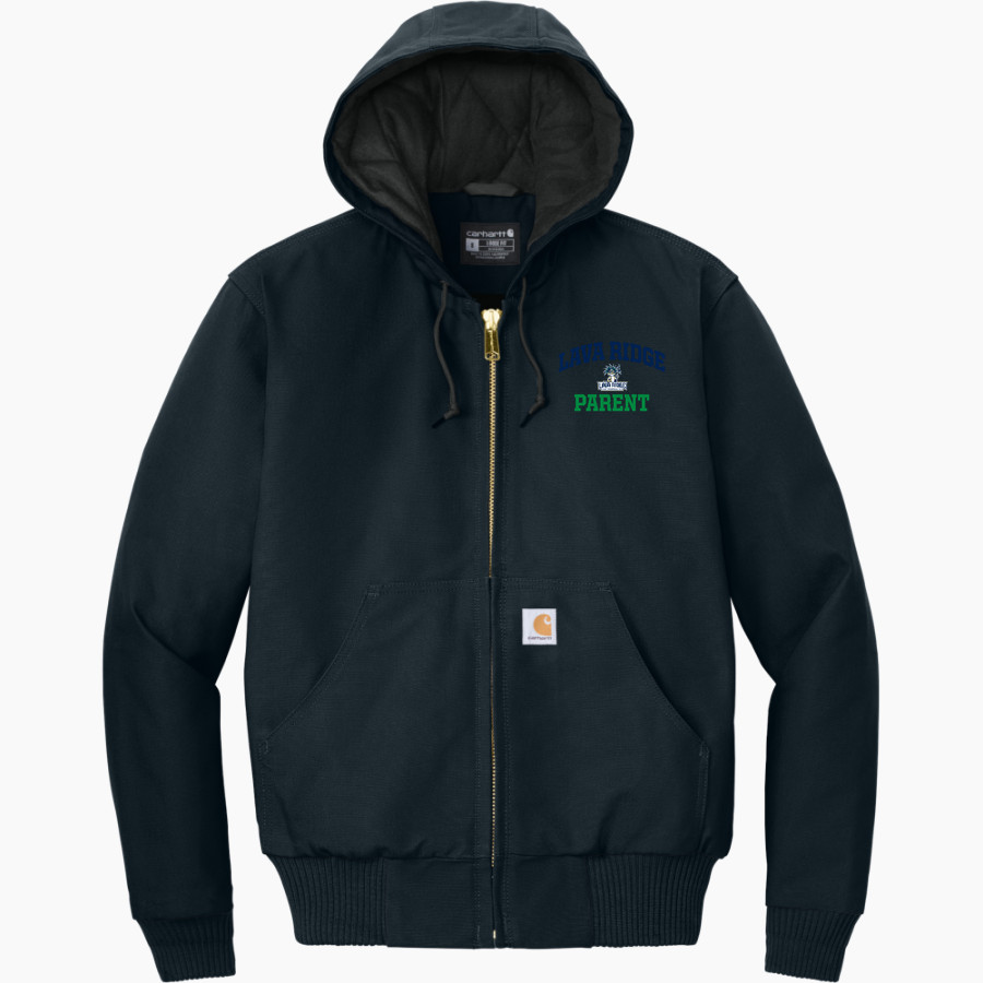 Lava Ridge Gilas <span class="pdp-name-mascot">Lava Ridge Intermediate Gilas</span> Carhartt Men's Quilted-Flannel-Lined Duck Active Jacket