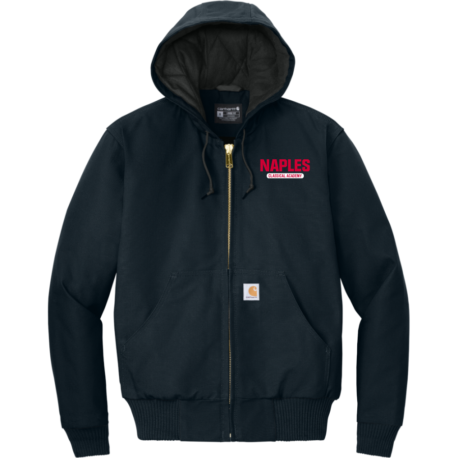 Naples Classical Academy <span class="pdp-name-mascot">Naples Classical Academy Patriots</span> Carhartt Men's Quilted-Flannel-Lined Duck Active Jacket