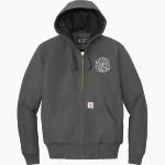 Westerly Bulldogs <span class="pdp-name-mascot">Westerly Bulldogs</span> Carhartt Men's Quilted-Flannel-Lined Duck Active Jacket Front Thumbnail