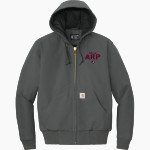 ARP HIGH SCHOOL TIGERS Carhartt Men's Quilted-Flannel-Lined Duck Active Jacket Front Thumbnail