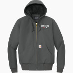 Wheeling University Cardinals Online Store <span class="pdp-name-mascot">Wheeling University Cardinals</span> Carhartt Men's Quilted-Flannel-Lined Duck Active Jacket Front Thumbnail