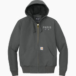PARIS HIGH SCHOOL WILDCATS <span class="pdp-name-mascot">PARIS WILDCATS</span> Carhartt Men's Quilted-Flannel-Lined Duck Active Jacket Front Thumbnail