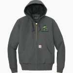 BENTON CENTRAL HIGH SCHOOL BISON <span class="pdp-name-mascot">BENTON BISON</span> Carhartt Men's Quilted-Flannel-Lined Duck Active Jacket Front Thumbnail