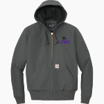 Lynn Lucas Lynx <span class="pdp-name-mascot">Lynn Lucas Lynx</span> Carhartt Men's Quilted-Flannel-Lined Duck Active Jacket Front Thumbnail