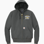 Kelly Hawks <span class="pdp-name-mascot">Kelly Hawks</span> Carhartt Men's Quilted-Flannel-Lined Duck Active Jacket Front Thumbnail