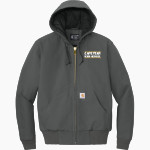 Cape Fear Colts <span class="pdp-name-mascot">Cape Fear Colts</span> Carhartt Men's Quilted-Flannel-Lined Duck Active Jacket Front Thumbnail