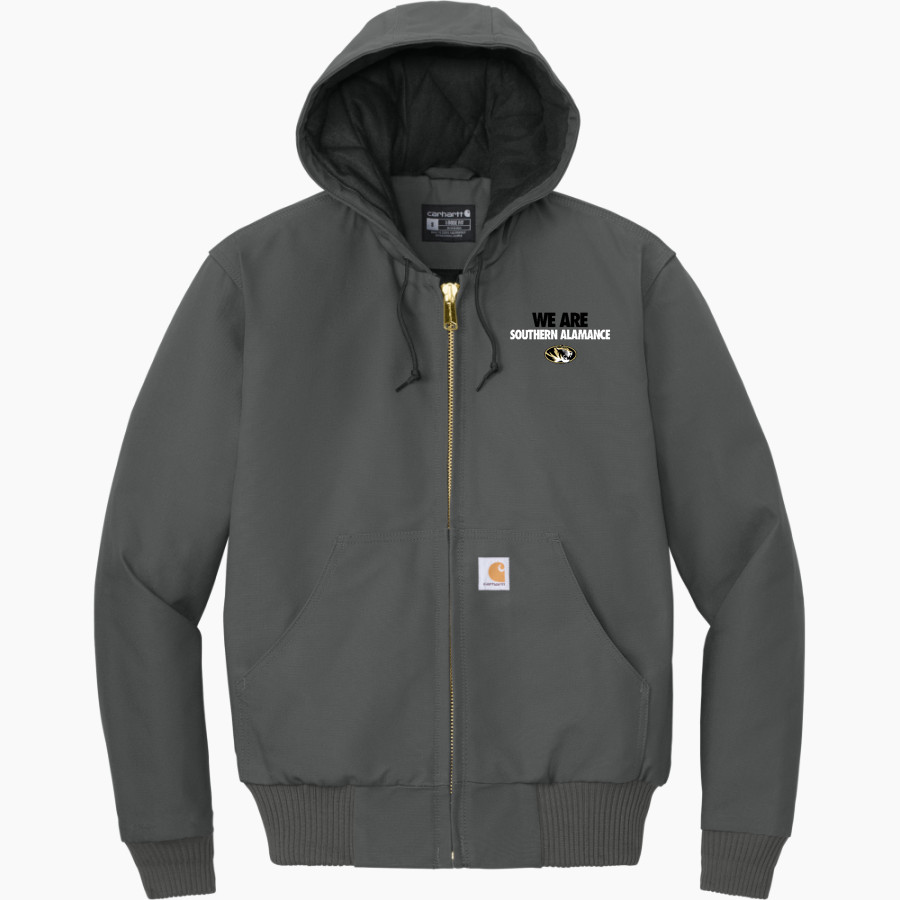 Southern Alamance Tigers <span class="pdp-name-mascot">Southern Alamance Tigers</span> Carhartt Men's Quilted-Flannel-Lined Duck Active Jacket
