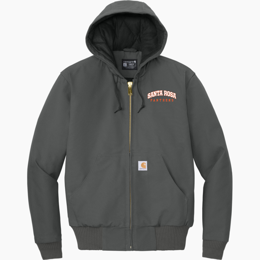 Santa Rosa Panthers <span class="pdp-name-mascot">Santa Rosa Pathers</span> Carhartt Men's Quilted-Flannel-Lined Duck Active Jacket