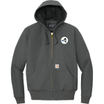 New York State Athletic Administrators Association <span class="pdp-name-mascot">New York State Athletic Administrators Association</span> Carhartt Men's Quilted-Flannel-Lined Duck Active Jacket Front Thumbnail