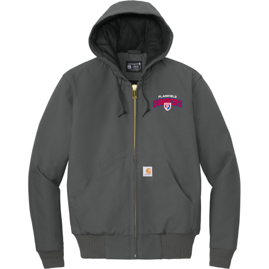 Plainfield Quakers <span class="pdp-name-mascot">Plainfield Quakers</span> Carhartt Men's Quilted-Flannel-Lined Duck Active Jacket
