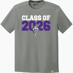 Bergman Dolphins <span class="pdp-name-mascot">Frank V. Bergman Elementary Dolphins</span> Carhartt Men's Force Sun Defender Short Sleeve T-Shirt Front Thumbnail