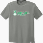 Brimmer and May Gators <span class="pdp-name-mascot">Brimmer & May School Gators</span> Carhartt Men's Force Sun Defender Short Sleeve T-Shirt Front Thumbnail