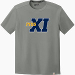 Pius XI Catholic High School Official Online Store <span class="pdp-name-mascot">Pius XI Popes</span> Carhartt Men's Force Sun Defender Short Sleeve T-Shirt Front Thumbnail