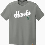 Oakwood Hawks <span class="pdp-name-mascot">Oakwood Hawks</span> Carhartt Men's Force Sun Defender Short Sleeve T-Shirt Front Thumbnail