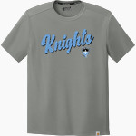 Northstar Christian Knights <span class="pdp-name-mascot">Northstar Christian Academy Knights</span> Carhartt Men's Force Sun Defender Short Sleeve T-Shirt Front Thumbnail