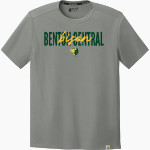 BENTON CENTRAL HIGH SCHOOL BISON <span class="pdp-name-mascot">BENTON BISON</span> Carhartt Men's Force Sun Defender Short Sleeve T-Shirt Front Thumbnail